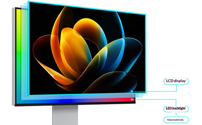 Fyonix 32 Inch 4K Monitor UHD 3840×2160 120Hz IPS Black Panel, USB-C 65W, HDMI 2.1 & DP 1.4, 96% DCI-P3, ΔE≤2, Height-Adjustable & Pivot Stand — for Creators & Gamers